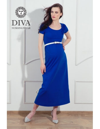 Платье для кормящих и беременных Diva Nursingwear Dalia, цвет Azzurro