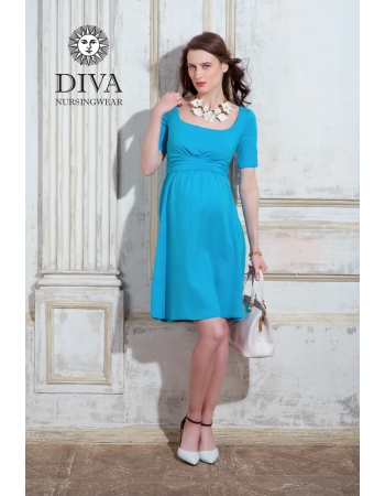 Платье для кормящих и беременных Diva Nursingwear Stella, Celeste