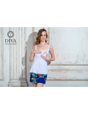 Топ для кормящих и беременных Diva Nursingwear Alba, цвет Bianco