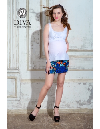 Топ для кормящих и беременных Diva Nursingwear Alba, цвет Bianco