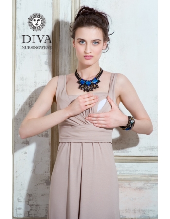 Топ для кормящих и беременных Diva Nursingwear Alba, цвет Grano