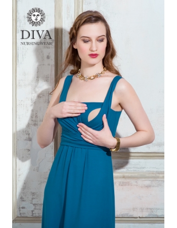 Сарафан для кормящих и беременных Diva Nursingwear Alba Maxi, Notte