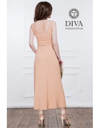 Сарафан для кормящих и беременных Diva Nursingwear Alba Maxi, Limone