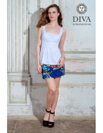 Топ для кормящих и беременных Diva Nursingwear Alba, цвет Bianco