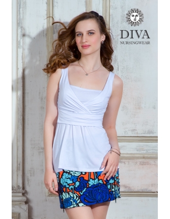 Топ для кормящих и беременных Diva Nursingwear Alba, цвет Bianco