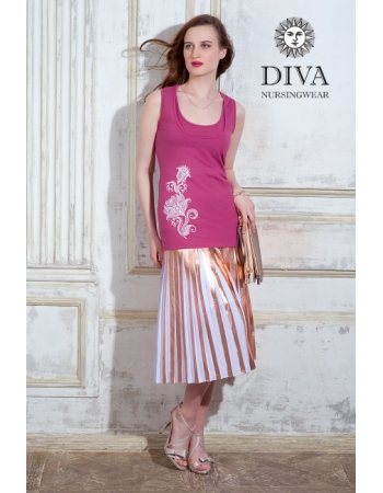 Топ для кормления Diva Nursingwear Eva Print, цвет Sorbetto