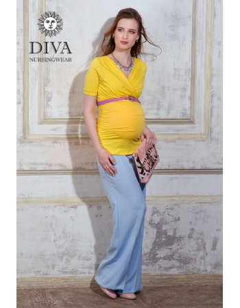 Топ для кормящих и беременных Diva Nursingwear Lucia, цвет Limone