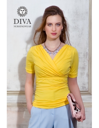 Топ для кормящих и беременных Diva Nursingwear Lucia, цвет Limone