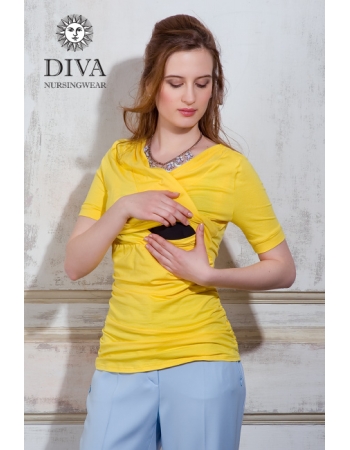 Топ для кормящих и беременных Diva Nursingwear Lucia, цвет Limone