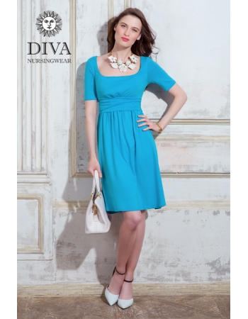 Платье для кормящих и беременных Diva Nursingwear Stella, Celeste