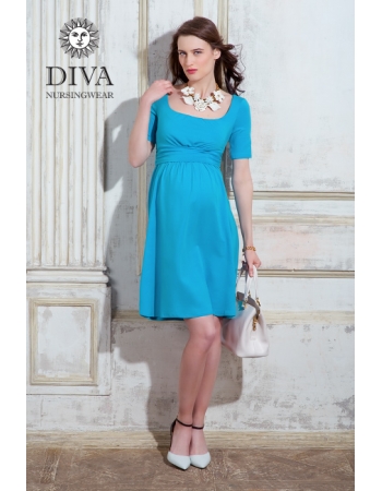 Платье для кормящих и беременных Diva Nursingwear Stella, Celeste