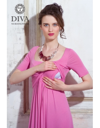 Платье для кормящих и беременных Diva Nursingwear Stella, Rose