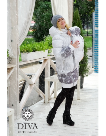 Diva Outerwear слингокуртка Bianco