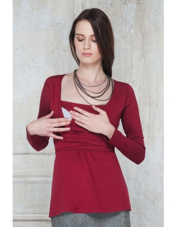 Топ для кормящих и беременных Diva Nursingwear Alba, цвет Berry
