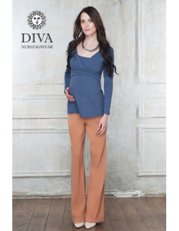 Топ для кормящих и беременных Diva Nursingwear Alba, цвет Notte