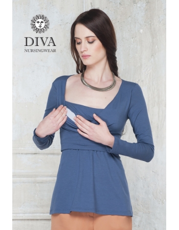 Топ для кормящих и беременных Diva Nursingwear Alba, цвет Notte