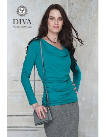 Топ для кормящих и беременных Diva Nursingwear Bella, цвет Smeraldo