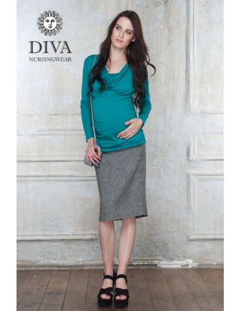 Топ для кормящих и беременных Diva Nursingwear Bella, цвет Smeraldo