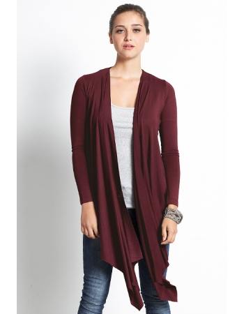 Кардиган для кормления "Sangha Waterfall", цвет Deep Cabernet