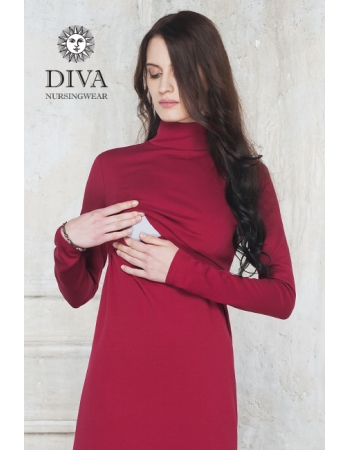 Платье для кормящих Diva Nursingwear Simone, цвет Berry