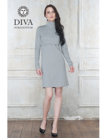 Платье для кормящих Diva Nursingwear Simone, цвет Nebbia