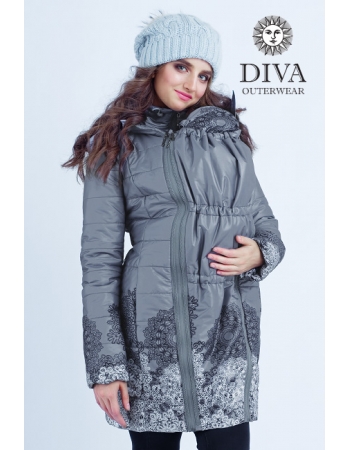 Слингокуртка демисезонная 4 в 1 Diva Outerwear PietraСлингокуртка демисезонная 4 в 1 Diva Outerwear Pietra