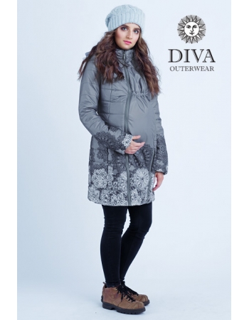 Слингокуртка демисезонная 4 в 1 Diva Outerwear PietraСлингокуртка демисезонная 4 в 1 Diva Outerwear Pietra