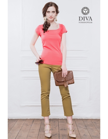 Топ для кормления Diva Nursingwear Dalia, цвет Corallo