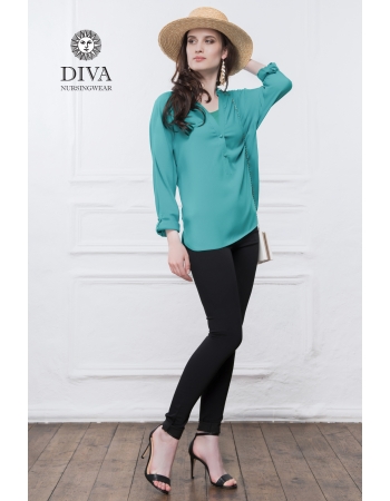 Топ для кормящих и беременных Diva Nursingwear Carla, Smeraldo