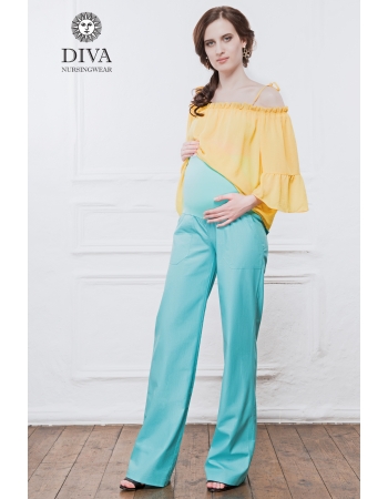 Брюки для беременных и кормящих Diva Nursingwear Deborah, Menta