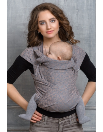 Май-слинг Diva Basico, Cacao с капюшоном