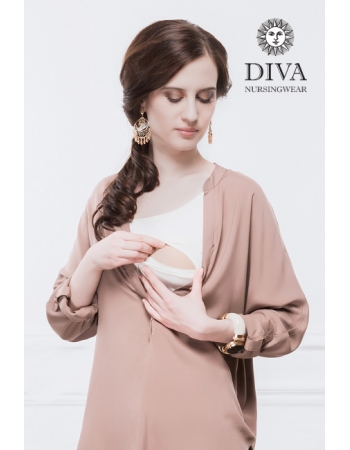 Топ для кормящих и беременных Diva Nursingwear Carla, Moka