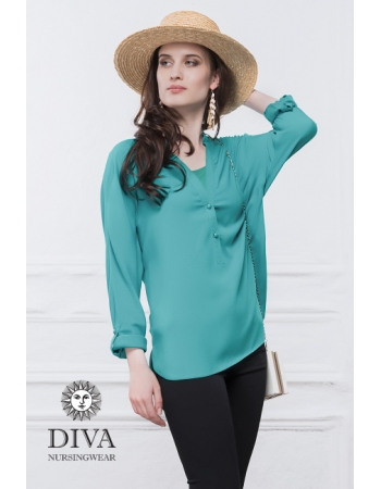 Топ для кормящих и беременных Diva Nursingwear Carla, Smeraldo