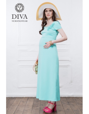 Платье для кормящих и беременных Diva Nursingwear Dalia, цвет Menta