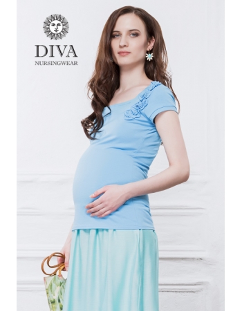 Топ для кормления Diva Nursingwear Dalia, цвет Celeste
