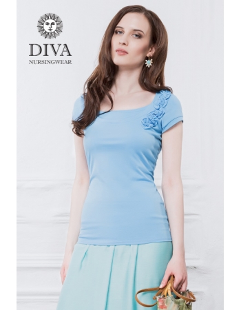 Топ для кормления Diva Nursingwear Dalia, цвет Celeste