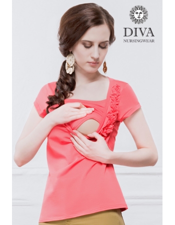 Топ для кормления Diva Nursingwear Dalia, цвет Corallo