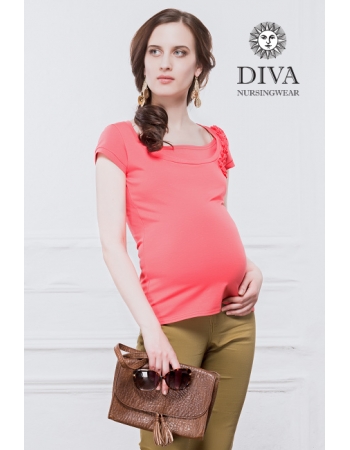 Топ для кормления Diva Nursingwear Dalia, цвет Corallo