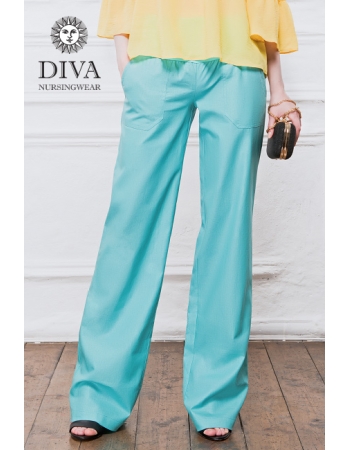 Брюки для беременных и кормящих Diva Nursingwear Deborah, Menta