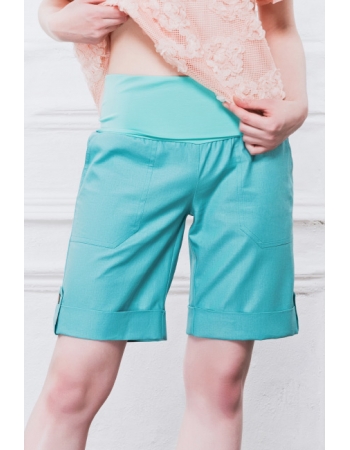 Шорты для беременных и родивших Diva Nursingwear Deborah, Menta