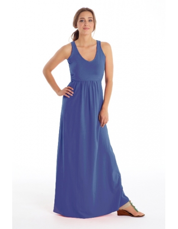 Платье для кормящих Must Have V-Neck Maxi, Deep Periwinkle