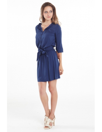 Платье-туника для кормящих "Weekend Shirtdress", Navy