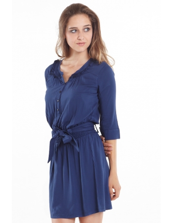 Платье-туника для кормящих "Weekend Shirtdress", Navy