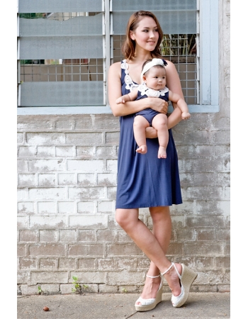 Боди Zahra Applique для малыша, синий (Eclipse)