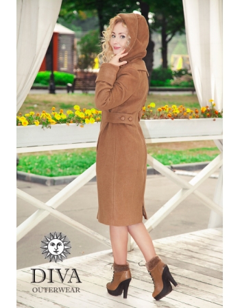 Слингопальто демисезонное Diva Outerwear Camello