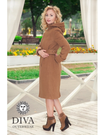 Слингопальто демисезонное Diva Outerwear Camello