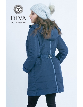 Слингокуртка зимняя 4 в 1 Diva Outerwear Azzurro