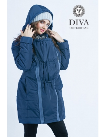 Слингокуртка зимняя 4 в 1 Diva Outerwear Azzurro