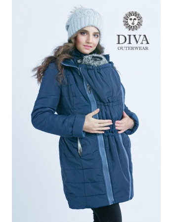 Слингокуртка зимняя 4 в 1 Diva Outerwear Azzurro