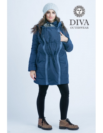 Слингокуртка зимняя 4 в 1 Diva Outerwear Azzurro